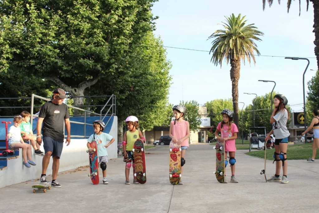 Se realizó la primera Clase Demostrativa de la Escuela Municipal de Skate