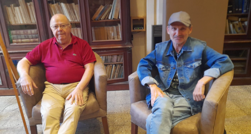 Biblioteca Popular Bernardino Rivadavia: Mario Chiqui Cuevas presenta su primer libro