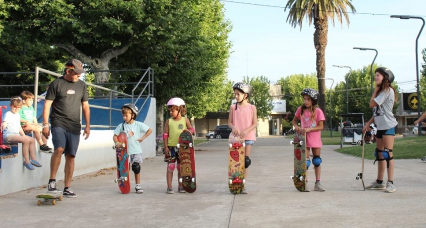 Se realizó la primera Clase Demostrativa de la Escuela Municipal de Skate