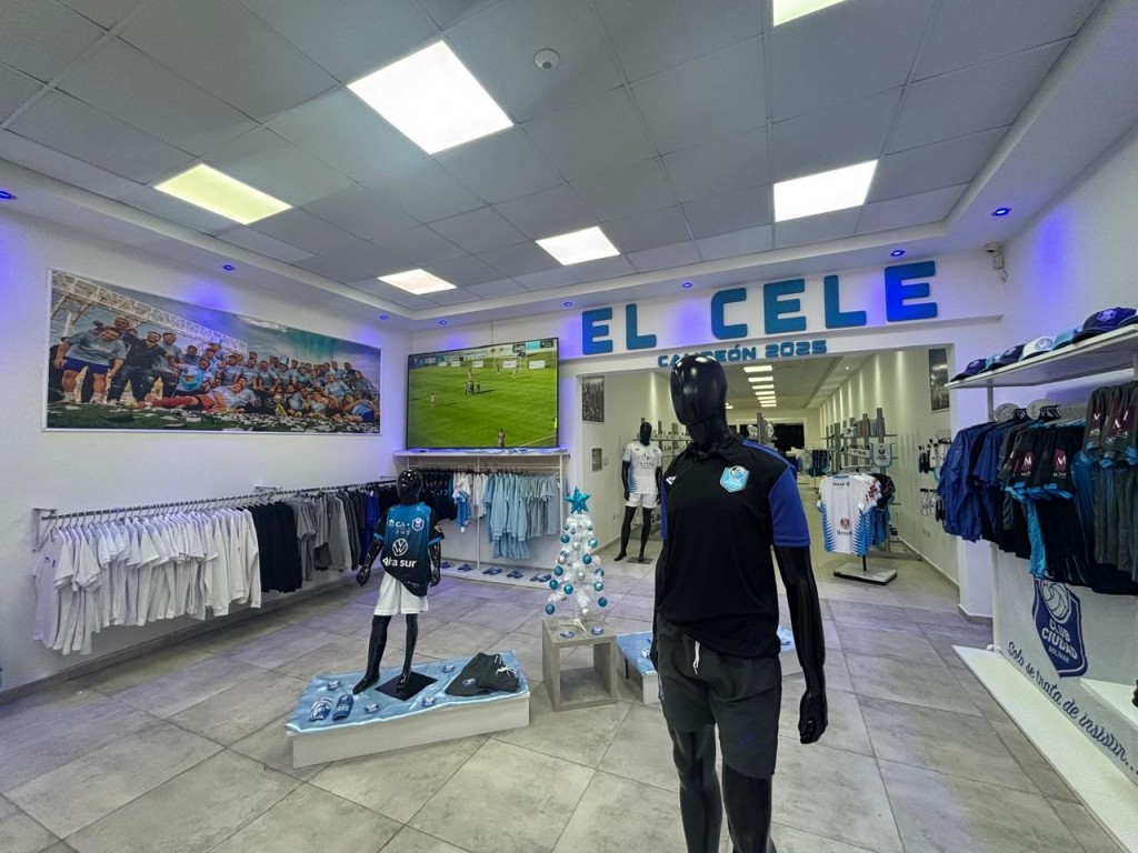 Se viene Celemanía, la tienda oficial del Club Ciudad de Bolívar, inaugura hoy martes