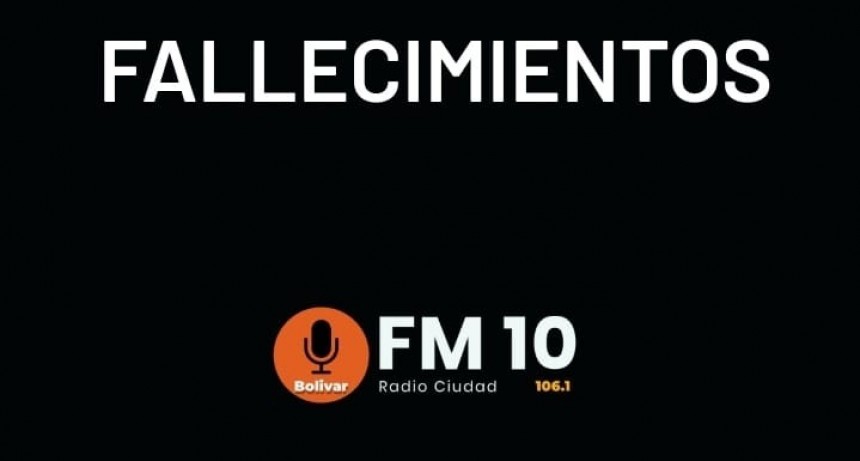 Falleció Elda René Cucuchet viuda de Machia 